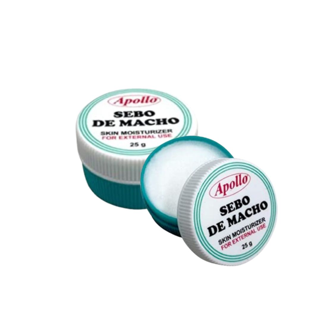 12 Jars Apollo Sebo De Macho Skin Moisturizer Scar Remover 25g Each