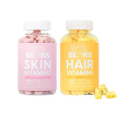 VitaBears Perfect Duo: SKIN & HAIR Vitamins - Chewable Gummies