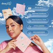 Dear Face Sun Bounce Daily Sunscreen Twin Pack with Dewfense technology 30ml x 2