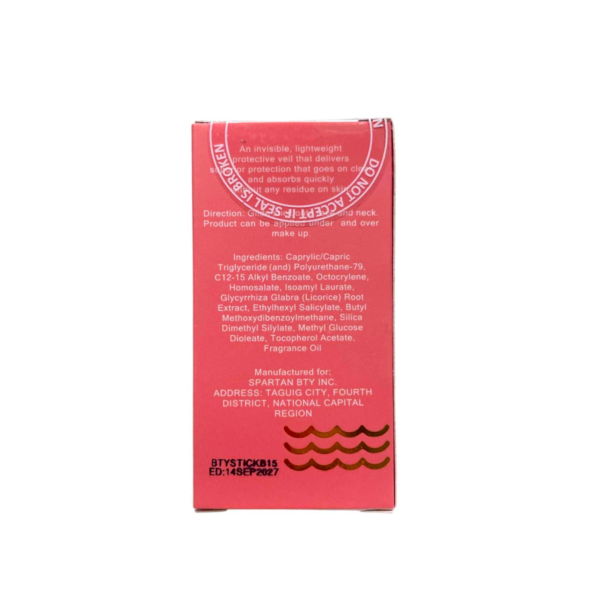 BTY Advance Sun Stick Protect SPF30 portable sunscreen stick suitable for face and body application