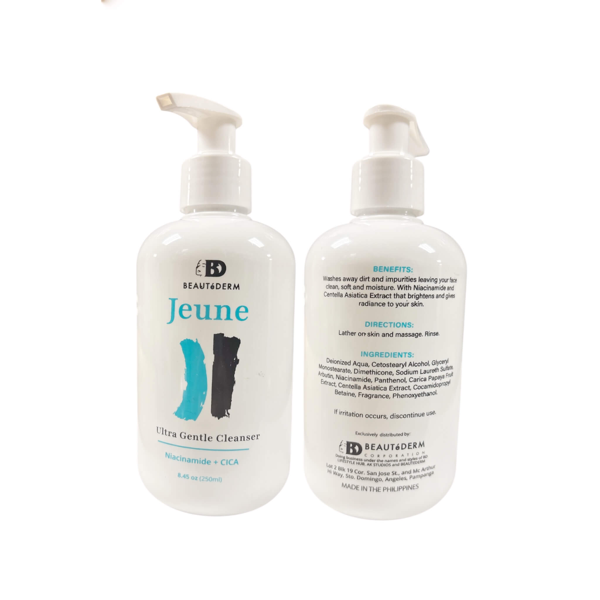 BeauteDerm Jeune Ultra Gentle Cleanser for daily skincare routine
