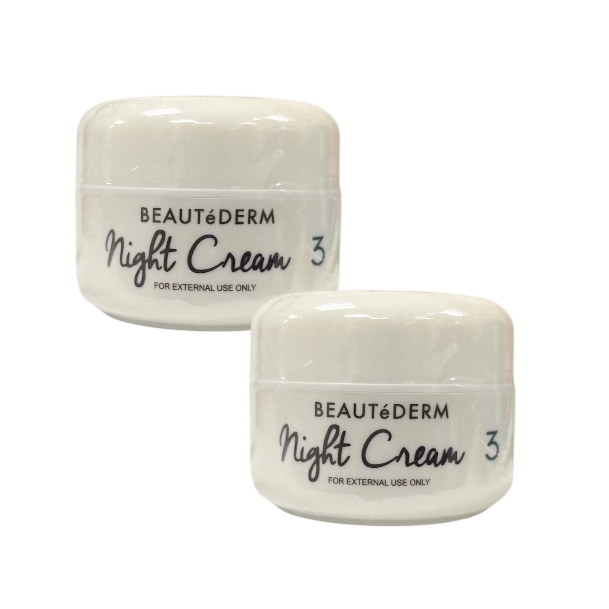 Beautederm Night #3 Cream supports skin while resting at night