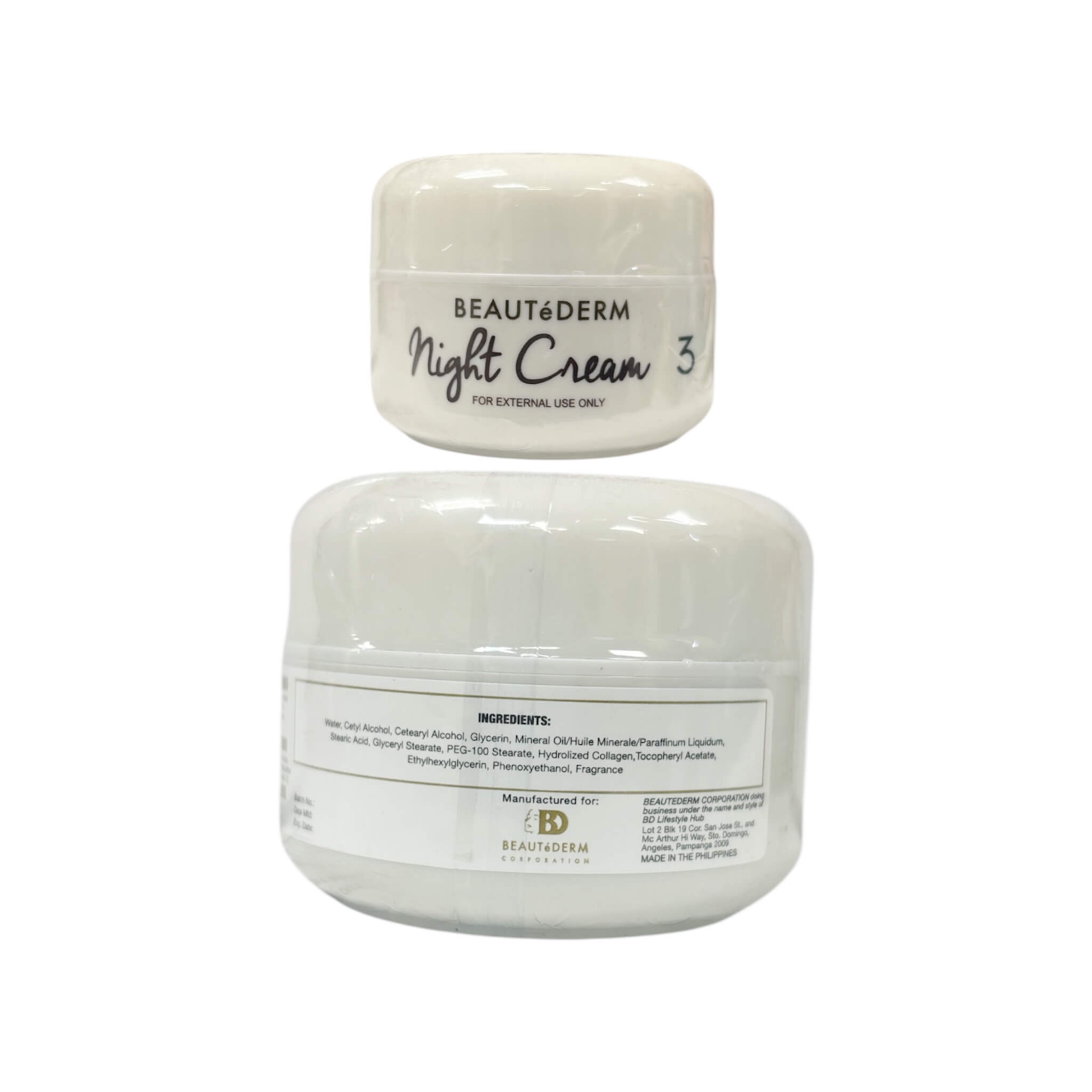 Beautederm Night #3 Cream helps smooth skin while you sleep