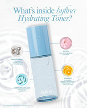 Byfina Brightening Essentials Kit enriched with niacinamide to enhance natural glow and even tone.
