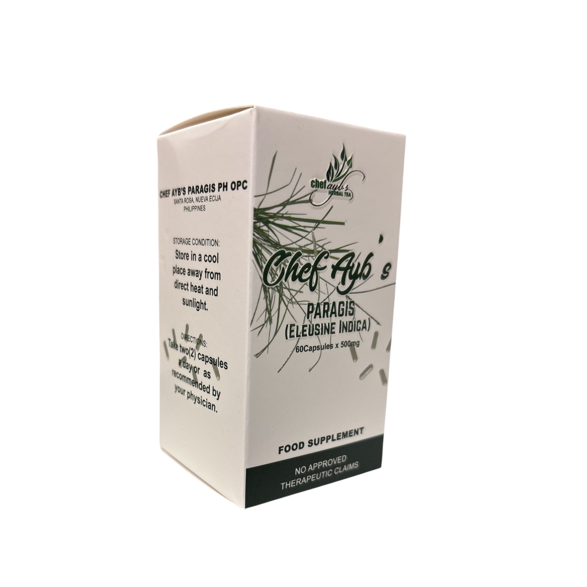 Paragis Pure Capsules - Natural Vitality Supplement with Paragis Grass Extract for Holistic Wellness & Immune Support - 100% Pure & Concentrated Formula