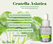 Her Choice PH Centella Asiatica Premium Repair Skincare Set – Facial Foam Wash, Hydrating Toner, Soothing Serum & Moisturizing Cream with Camellia Oil, Aloe Vera, Niacinamide & Hyaluronic Acid – Korean Formula