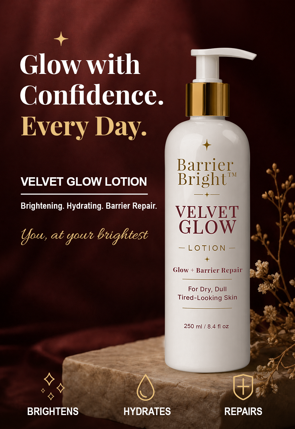 Barrier Bright Retinal Brightening Duo -     Velvet Glow Lotion + Night Correct Cream