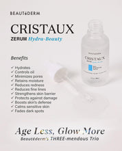 Beautederm Cristaux Zerum Hydra-Beauty: Skin Brightening Serum, 30ml / 1 fl. Oz