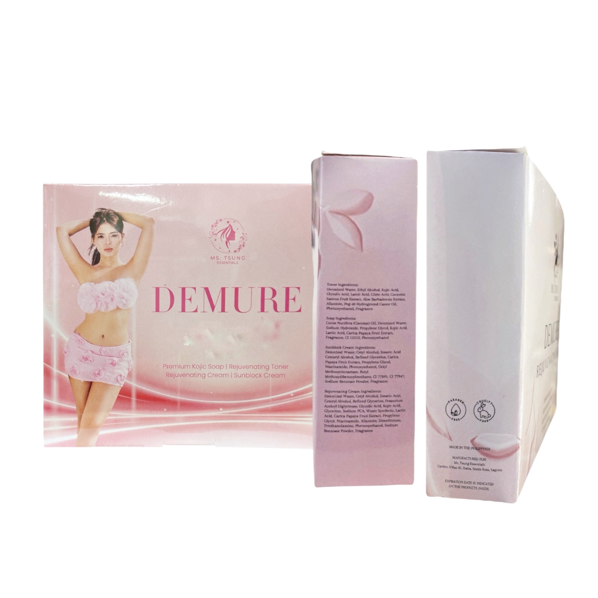 Ms. Tsung Essentials DEMURE Rejuvenating Set