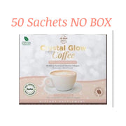 Crystal Glow Coffee White Chocolate Mocha 50 Sachets - EXPIRES MARCH 2024