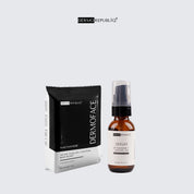 DermorepubliQ Dermo Face Niacinamide Acne & Oil Control Bar Soap + 5% Niacinamide + Hyaluronic Acid Serum Bundle – Dual Cleanse & Hydration Duo