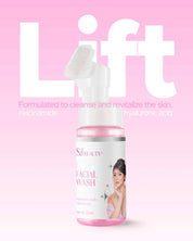 S&J BTX Facial Wash 100ml - Premium Facial Cleanser with Niacinamide & Hyaluronic Acid
