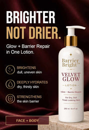 Barrier Bright™ Velvet Glow Face & Body Lotion
