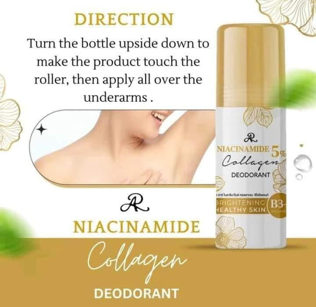 AR Niacinamide 10% Collagen Underarm Cream & Deodorant