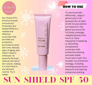 Her Choice PH Sun Shield Broad Spectrum SPF 50 (50g)