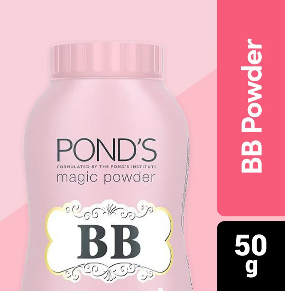 Pond's Magic BB Powder 50g – Ultra-Fine Translucent Powder for Smooth, Natural Finish | All Skin Types | Sunscreen Protection