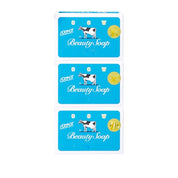 Cow Beauty Soap – Refreshing Jasmine Scent Bar Soap, Moisture, Made in Japan – 130g Bath Size (Blue Box)