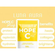 Luna Aura HOPE GLOW Skin Pro Glutathione & Probiotic & Hope C Plus Bundle