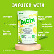 Aichi Lemon Cucumber Yogurt Drink 20g X 10 Sachets