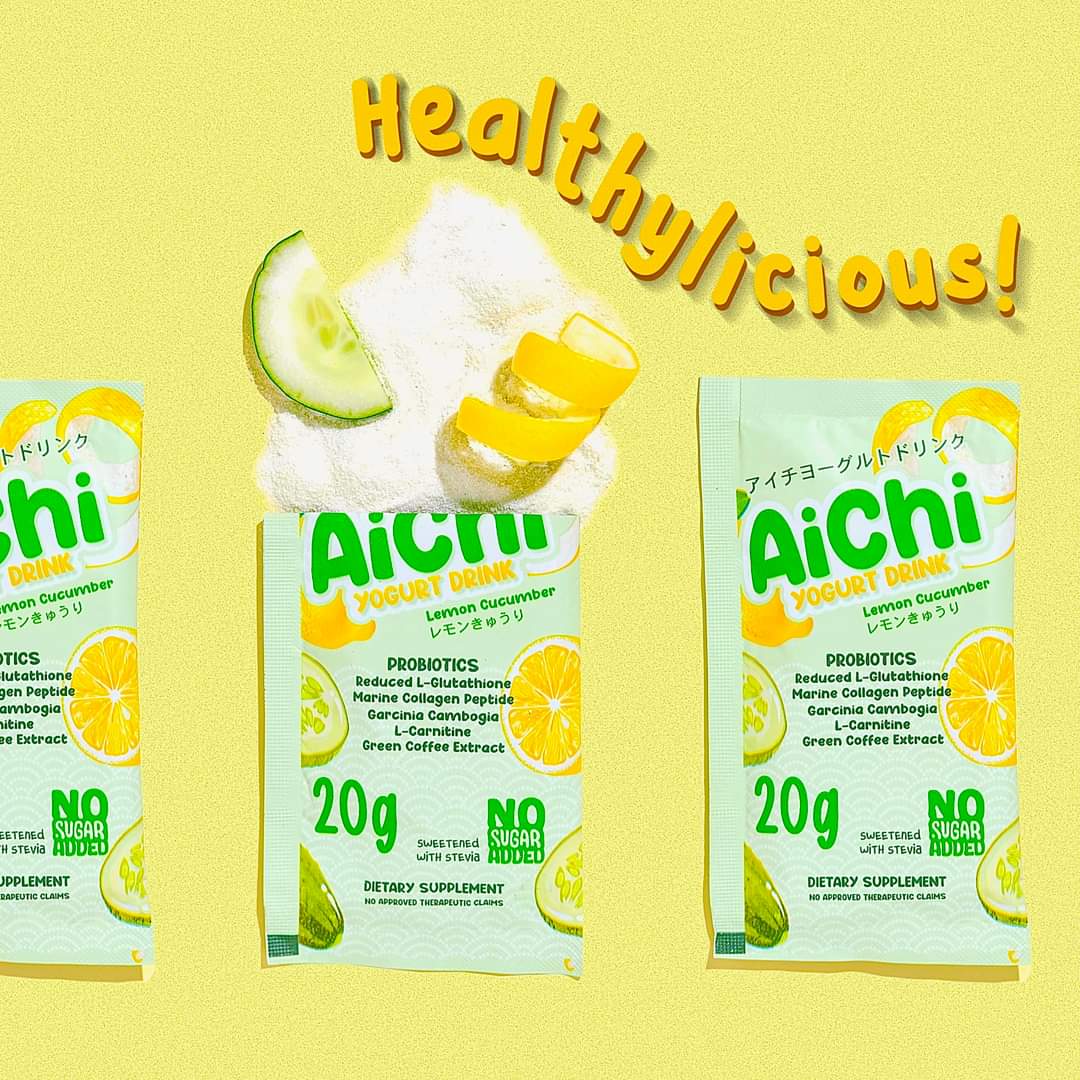 Aichi Lemon Cucumber Yogurt Drink 20g X 10 Sachets