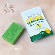 2 Bars NIACINAMIDE + CALAMANSI PEEL Tawas Soap 100g