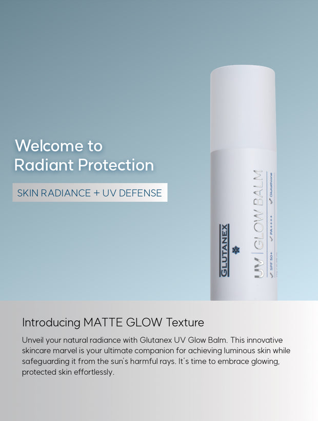 Glutanex UV Glow Balm SPF 50 PaA++++, Skin Radiance and Matte Glow