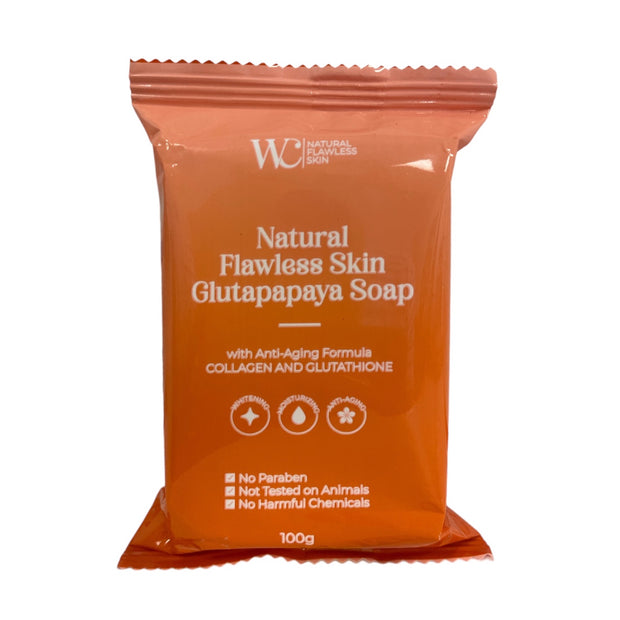 WC Natural Flawless Skin Body Lotion & Glutapapaya Soap