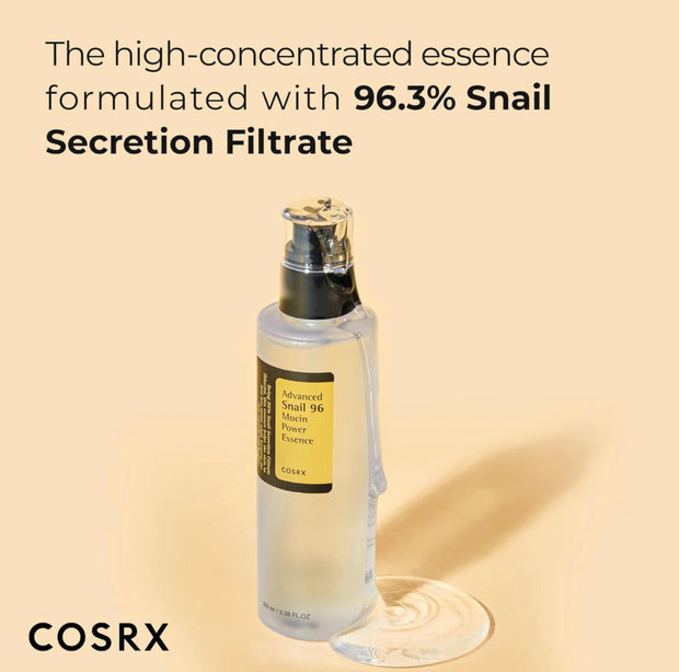 COSRX Snail Mucin 96% Power Repairing Essence 3.38 fl.oz 100ml