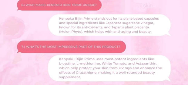 Ryxskin Kenpaku Bijin Prime with Glutathione, Collagen & Plant Placenta, 62 Capsules