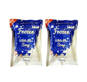 2 Bars Frozen White Plus Soap 80g Each