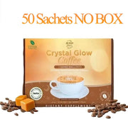 50 Sachets Crystal Glow Coffee CARAMEL MACCHIATO- EXPIRES JULY 2024