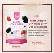 Joji Gluta Collagen DTX Plus Mixed Berry Drink Mix 10 Sachets