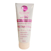 SY GLOW Triple Whitening Hand and Body Lotion SPF 80 Instant White Flawless 200ml