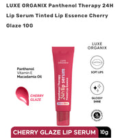 LUXE ORGANIX Panthenol Therapy 24H Lip Serum Tinted Lip Essence Cherry Glaze 10G