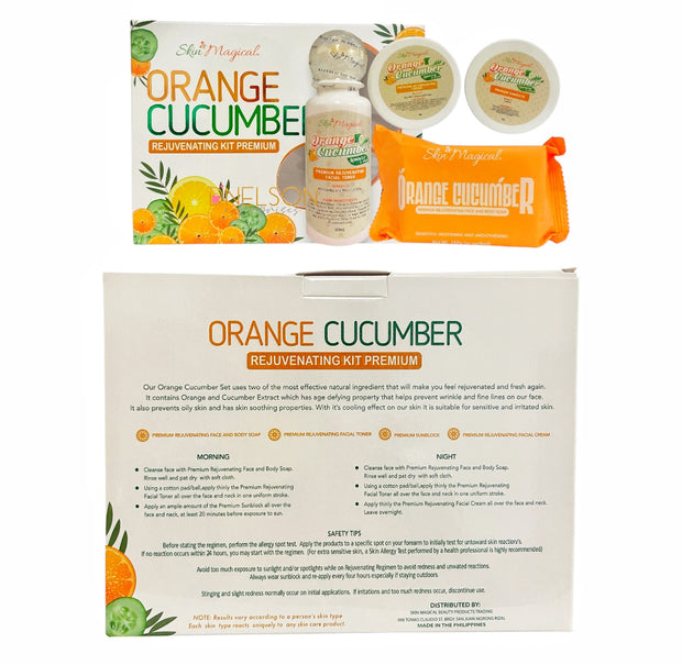 Skin Magical Orange Cucumber Premium Rejuvenating Kit