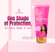 Habibi Skin SunMuse Hydrashield™ Sheerglow Sunscreen Lotion - SPF 50, 200ml
