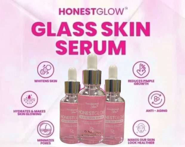 Transformed Skin HonestGlow Fresh Night Cream & Glass Skin Serum