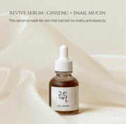 BEAUTY OF JOSEON Revive Serum : Ginseng + Snail Mucin 30ml