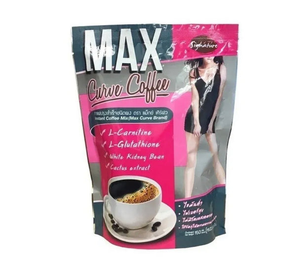 Max Curve Coffee 10 Sachets Thailand