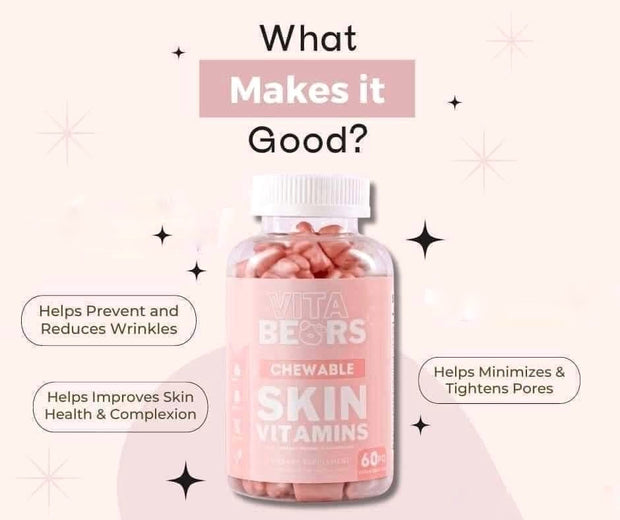 VitaBears Perfect Duo: FLAWLESS GLOW & SKIN Vitamins