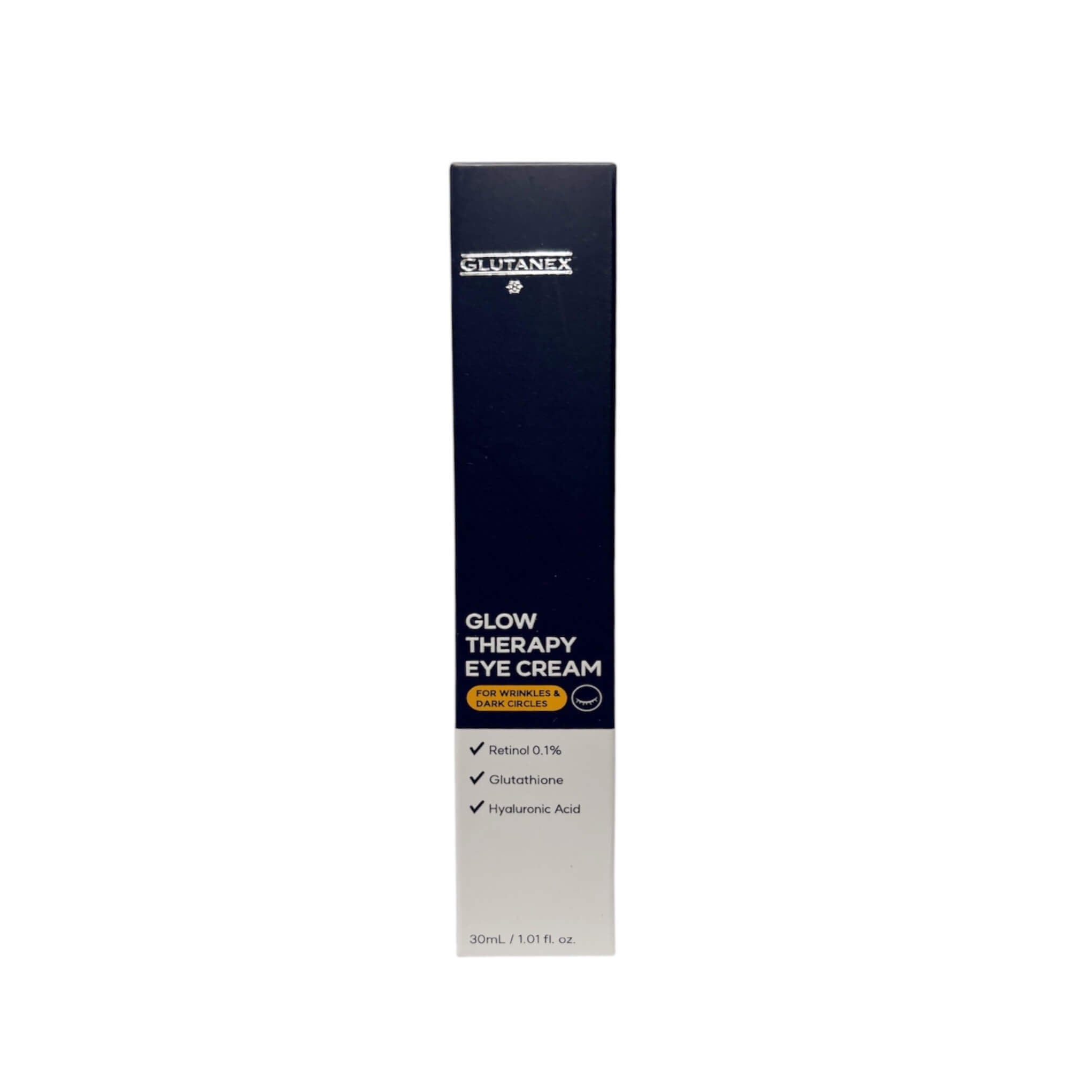 GLUTANEX Glow Therapy Eye Cream quick absorbing lightweight texture
