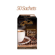 50 Sachets GlutaLipo Gold Series Signature Fiber Coffee NO BOX