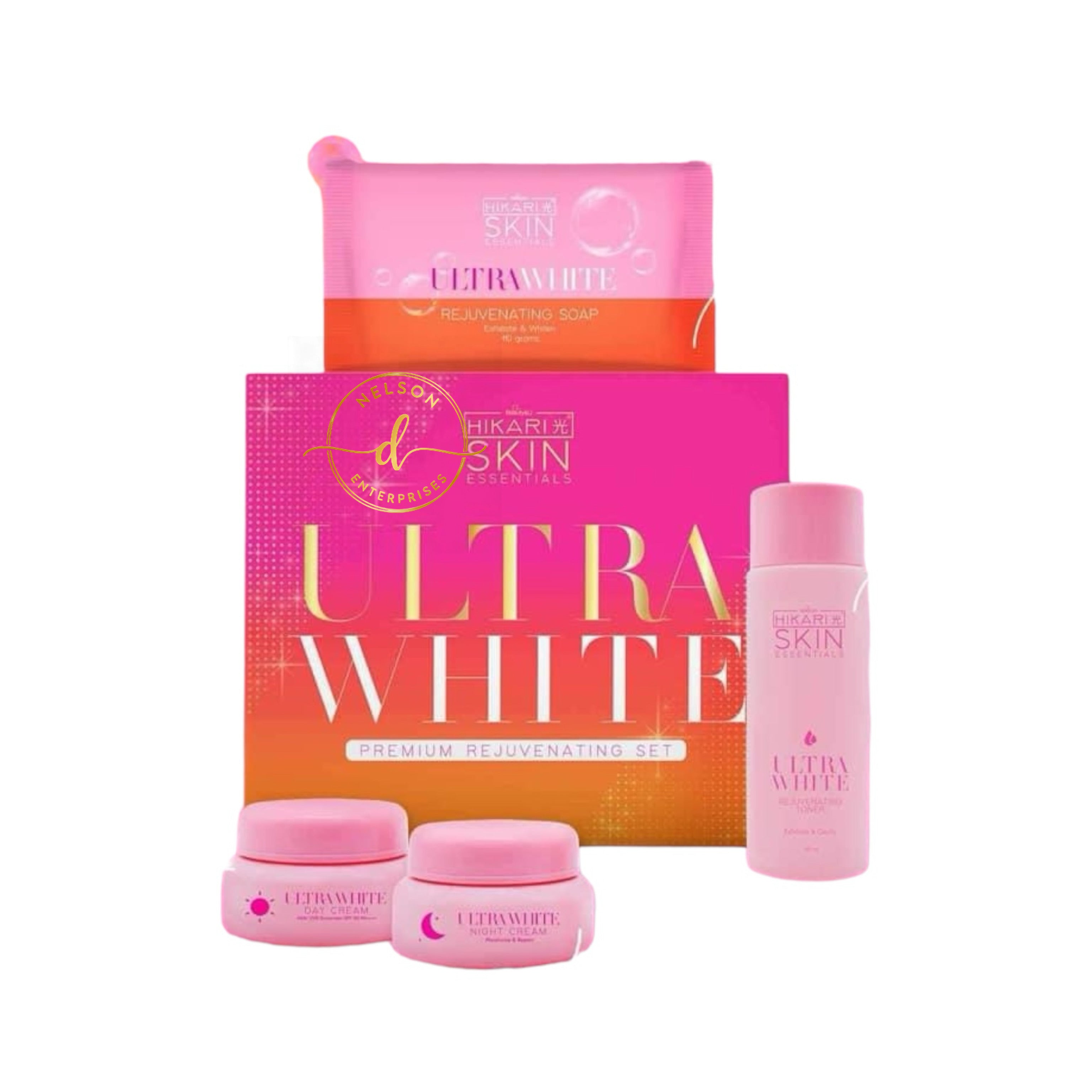 Hikari Skin Essentials Ultra White Premium Rejuvenating Kit