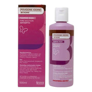 Big Bottle Betadine Feminine Wash 7.5% Povidone-Iodine Solution 100ml