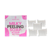 5 Bars Habibi Skin Milky Peeling Soap 20x Peeling Formula - 50g