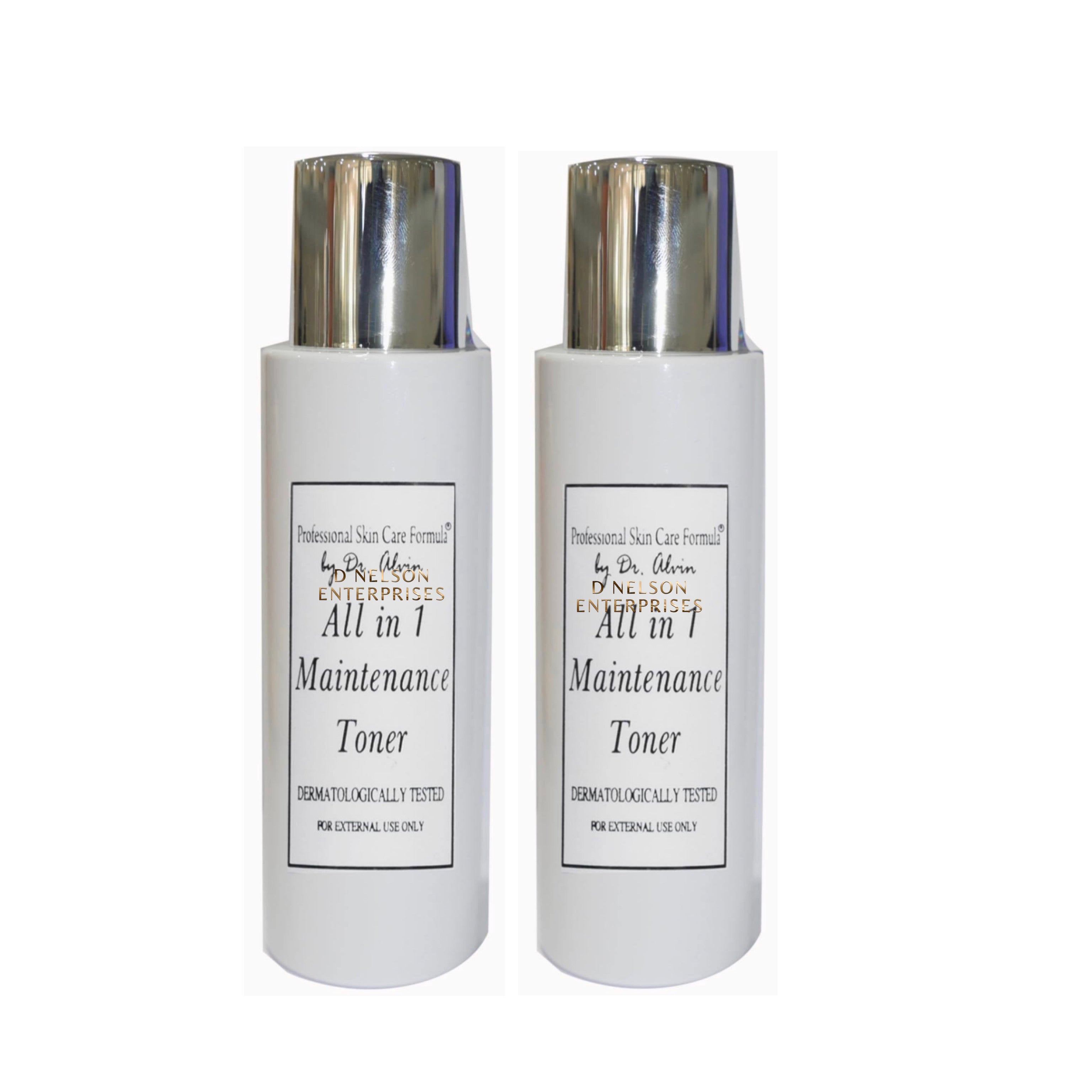 2 Bottles All in 1 Maintenance Toner By Dr Alvin 120ml-