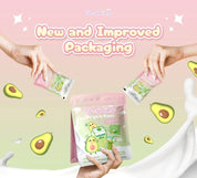 Freshies Avocado Milk Bright Blanc by Juju Glow 10 sachets x 21g