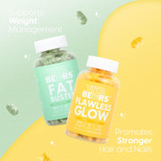 VitaBears Popular Duo: FAT BUSTER & FLAWLESS GLOW Vitamins
