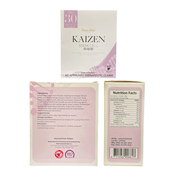 Kaizen Stem Cell Food Supplement, 15g x 30 Sachets