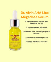 Dr. Alvin AHA Max Megadose Serum, 30ml